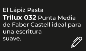 PRODUCTOS - FABER CASTELL - Lápiz Pasta Trilux 032 Punta  Media