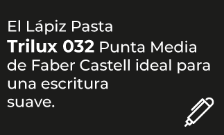 PRODUCTOS – FABER CASTELL – Lápiz Pasta Trilux 032 Punta  Media