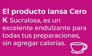 PRODUCTOS – Sucralosa IANSA, cuida tu salud sin calorías