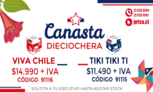 NOVEDADES -  Prisa Depot lanza las nuevas Canastas Dieciocheras