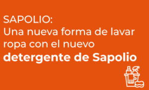 PRODUCTOS - SAPOLIO: Una nueva forma de lavar ropa con el nuevo detergente de Sapolio