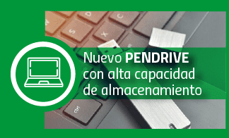 Nuevo Pendrive con alta capacidad de almacenamiento