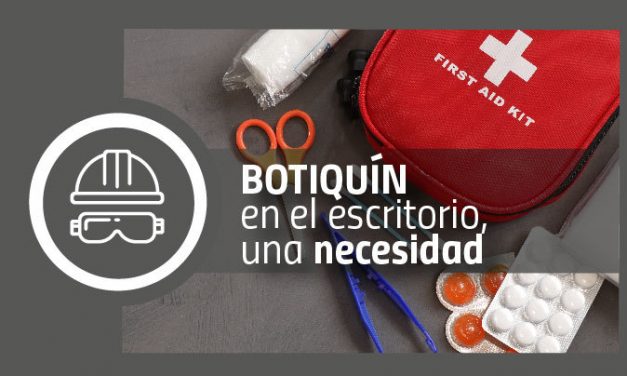 Botiquin en el escritorio, una necesidad