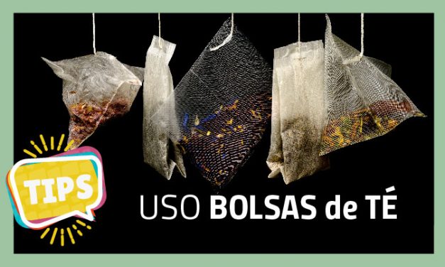 Uso de las bolsas de té