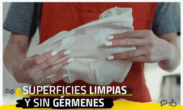 Superficies limpias y sin gérmenes