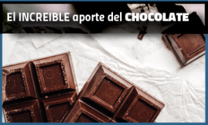 El increíble aporte del chocolate
