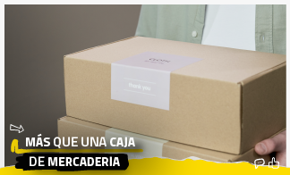 Más que una caja de mercadería