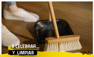 A celebrar… y limpiar