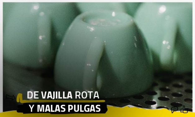 De vajilla rota y malas pulgas