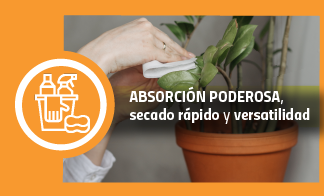 ELITE: Absorción poderosa, secado rápido y versatilidad con los paños Maxwipe