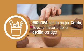 ARTEL: Moldea y trabaja con la mejor Greda, lleva la historia de la arcilla contigo