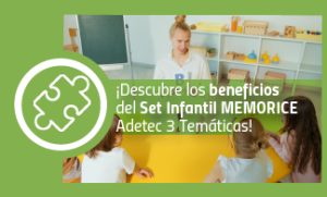 ¡Descubre los beneficios del Set Infantil Memorice Adetec 3 Temáticas!
