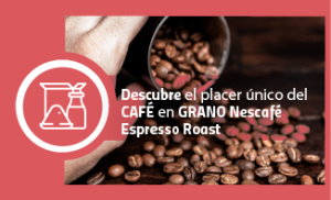 Descubre el placer único del café en grano Nescafé Espresso Roast