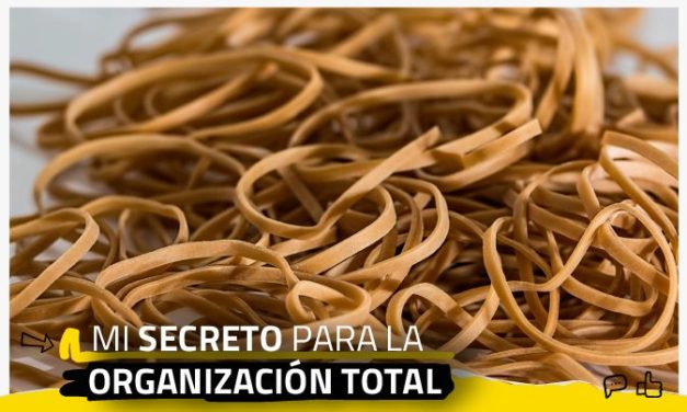 Mi secreto para la organización total