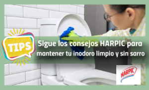 HARPIC®: Sigue los consejos Harpic para mantener tu inodoro limpio y sin sarro