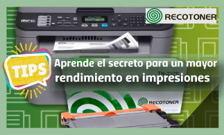 RECOTONER: Aprende el secreto para un mayor rendimiento en impresiones