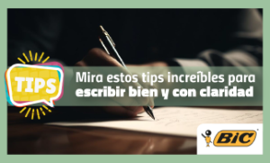 Mira estos tips increíbles para escribir bien y con claridad