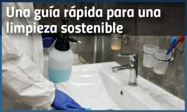 Una guía rápida para una limpieza sostenible