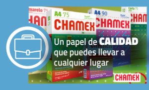 CHAMEX: Un papel de calidad que puedes llevar a cualquier lugar