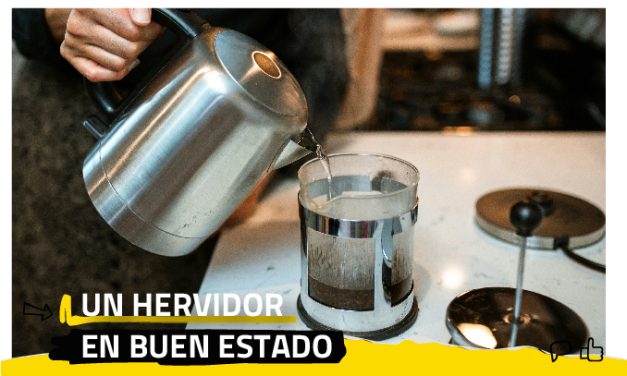 Un hervidor en buen estado