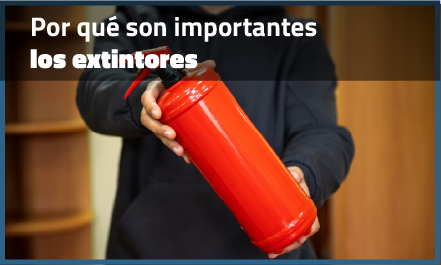 ¿Por qué son importantes los extintores en el lugar de trabajo?
