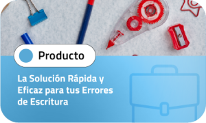 La solución rápida y eficaz para tus errores de escritura