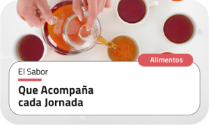 El sabor que acompaña cada jornada