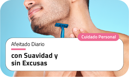 Afeitado diario con suavidad y sin excusas