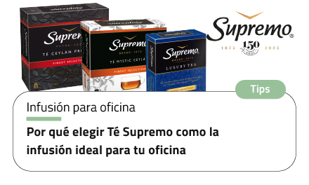 Por qué elegir Té Supremo como la infusión ideal para tu oficina