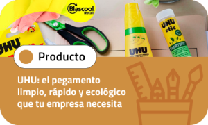 UHU: el pegamento limpio, rápido y ecológico que tu empresa necesita