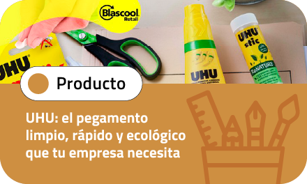UHU: el pegamento limpio, rápido y ecológico que tu empresa necesita