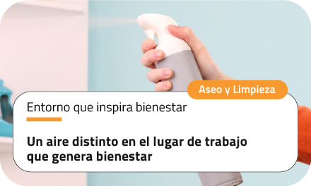 Un aire distinto en el lugar de trabajo que genera bienestar