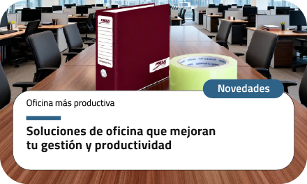 Soluciones de oficina que mejoran tu gestión y productividad