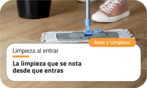 La limpieza que se nota desde que entras