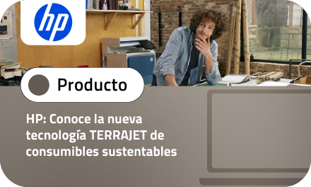 HP: Conoce la nueva tecnología TERRAJET de consumibles sustentables