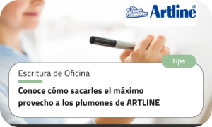 Conoce cómo sacarles el máximo provecho a los plumones de ARTLINE