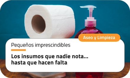 Los insumos que nadie nota… hasta que hacen falta