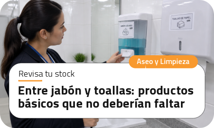 Entre jabón y toallas: productos básicos que no deberían faltar