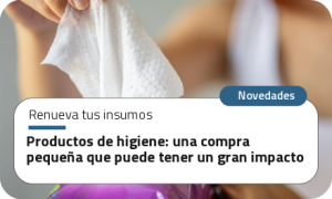 Productos de higiene: una compra pequeña que puede tener un gran impacto