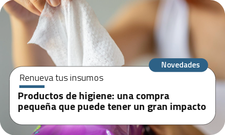 Productos de higiene: una compra pequeña que puede tener un gran impacto